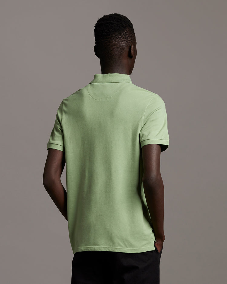 スリム半ポロシャツ