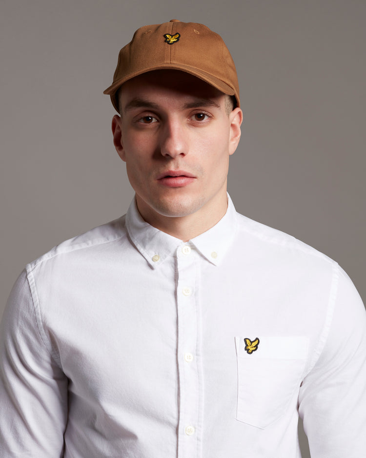 長袖オックスシャツ