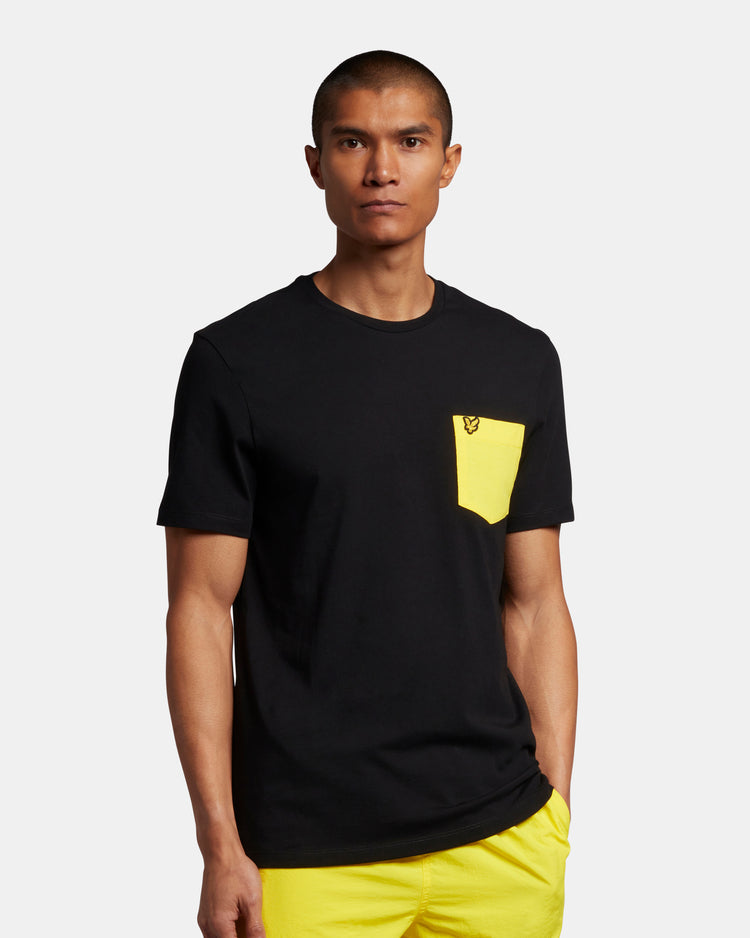 半袖ポケ付きTシャツ